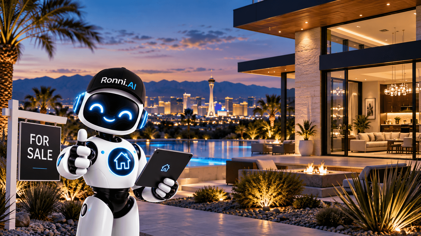 Ronni helping a buyer explore Las Vegas real estate opportunities